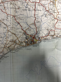 CHICHESTER Ordnance Survey Paper Map 1945 Sixth Series Sheet 181 Bognor Regis