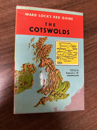 THE COTSWOLDS 1964 - Ward Locks Red Guide Hardback Dust Jacket Maps cheltenham