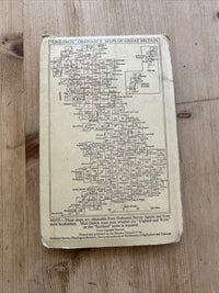 CHELTENHAM EVESHAM Ordnance Survey Seventh Series CLOTH One inch 1953 Sheet 144