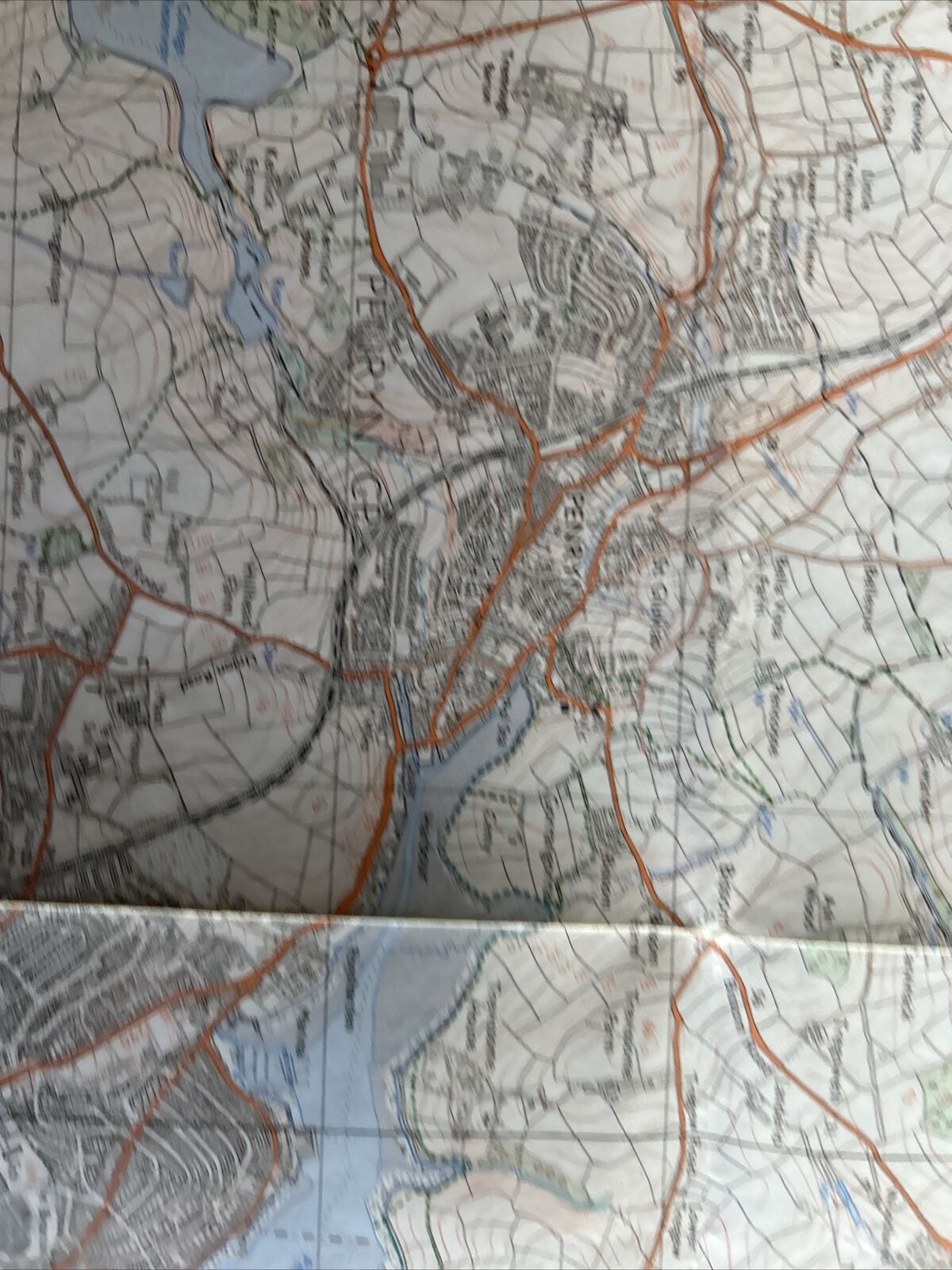 FALMOUTH & ST MAWES Pathfinder 1366 Ordnance Survey 1:25,000 1990 Feock