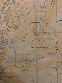 ARAN FAWDDWY Wales Ordnance Survey 1:25000 First Series 1953 SH82