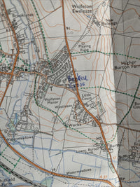 DORCHESTER - Second Series Ordnance Survey Sheet 1:25000 1978 Puddletown