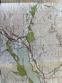 KILLIN & LOCH RANNOCH Ordnance Survey One Inch Sheet 55 Popular Edition 1947