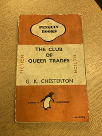 The Club Of Queer Trades - GK Chesterton - Penguin Fiction 1946