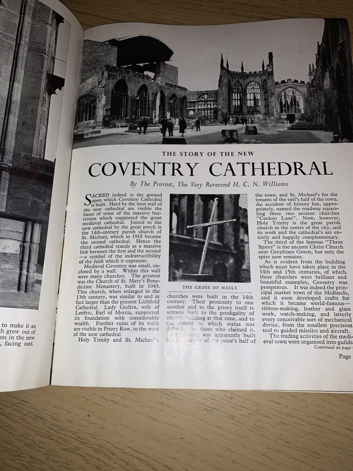 Pictorial Guide To COVENTRY Cathedral By HCN Williams - Pitkin Pictorials 1963