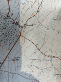 HARRINGWORTH 1955 Ordnance Survey Sheet SP99 2 & Half Inch MAP Bulwick Fineshade