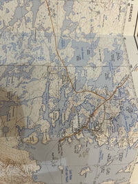 LOCH EPORT Ordnance Survey Second Series Pathfinder Sheet NF86/96 1977 Lochmaddy