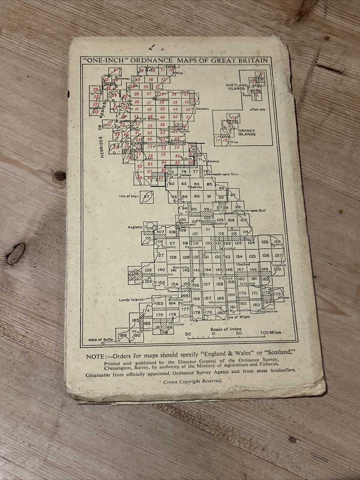 LONDON North West - Ordnance Survey Sixth Edition One inch 1945 Sheet 160 Paper