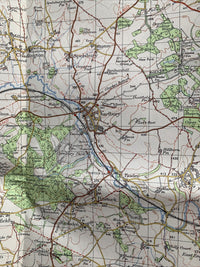 BANBURY Bicester Chipping Norton - Ordnance Survey One Inch Map Sheet 145 1968