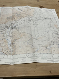 THRELKELD Ordnance Survey Sheet NY32 Map 1:25000 First Series 1958 Dockray