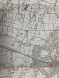 BURGESS HILL - Second Series Ordnance Survey Sheet 1:25000 1975 Henfield Adur