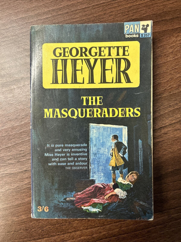 The MASQUERADERS Georgette Hayer Pan Paperback 1965 Good Condition Georgian