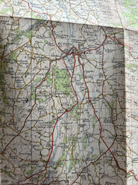 DENBIGH 1961 Edition Ordnance Survey One Inch Map No 108 North Wales Dyserth