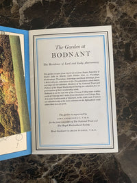 BODNANT The Garden At - Colour Booklet 1960s? Tal-Y-Cafn National Trust