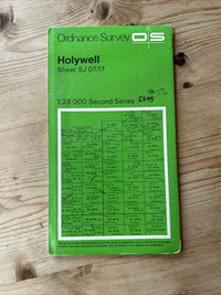 HOLYWELL Ordnance Survey Second Series Map SJ07/17 1974 North Wales Dyserth