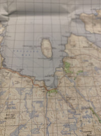 GAIRLOCH Scotland Ordnance Survey Map One Inch 1967 Sheet 19 Poolewe Talladale