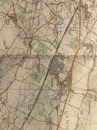 HARRIETSHAM Ordnance Survey Second Series Pathfinder Sheet TQ85/95 1976 Kent