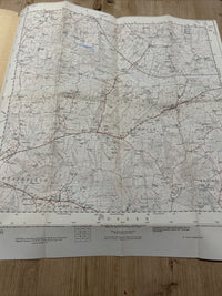 BURWASH STONEGATE Ordnance Survey Sheet TQ62 1:25000 1959 Brightling