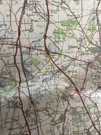 STAFFORD Ordnance Survey One inch 1963 Sheet 119 Cannock Shifnal Blymhill