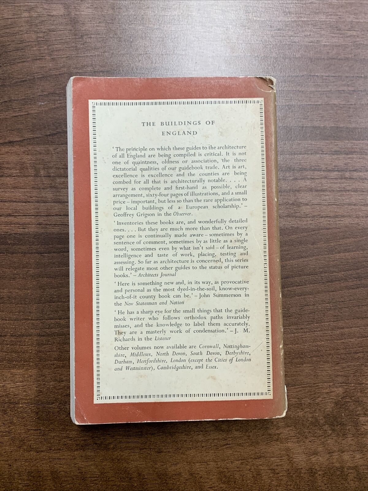 LONDON 1 The Cities Of London Westminster Penguin Buildings of England BE12 1957