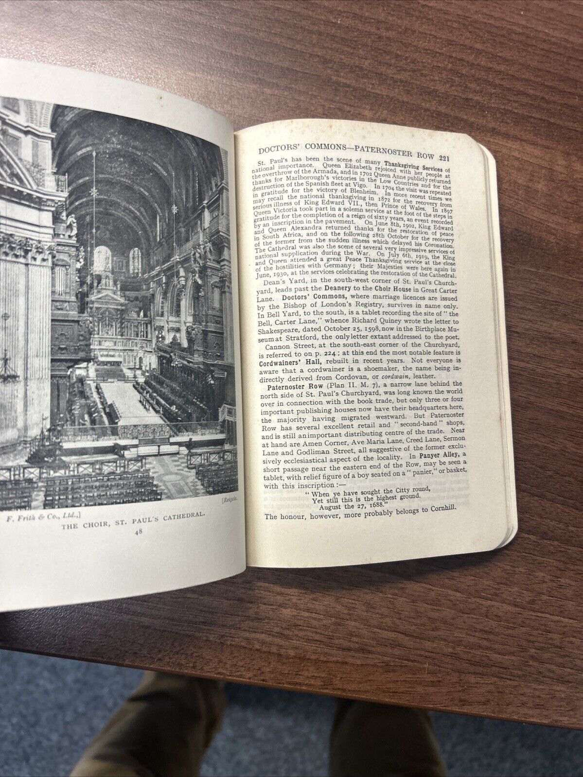 LONDON Ward Lock Illustrated Hardback 1930s? Maps Pall Mall Cheapside