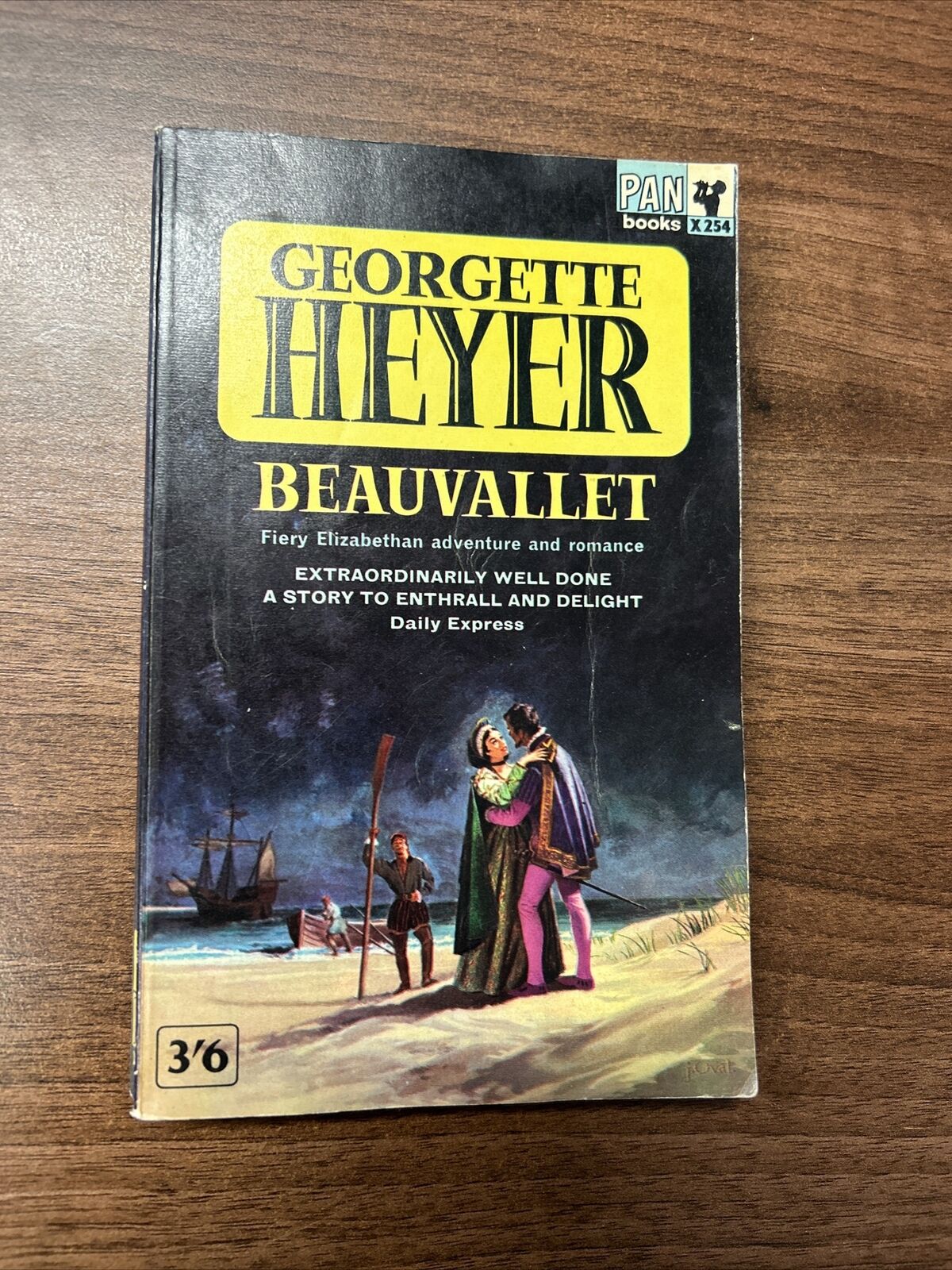 BEAUVALLET Georgette Hayer Pan Paperback 1963 Good Condition Elizabethan Romance