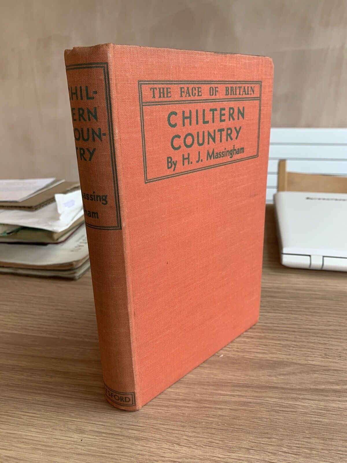The Face Of Britain - Chiltern Country By HJ Massingham 1940 