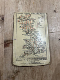 PEMBROKE Ordnance Survey CLOTH Map 1952 Sheet 151 Seventh Series St David’s