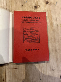 HARROGATE ILKLEY RIPON YORKS Dales Ward Locks Red Guide Hardback Dust Jacket