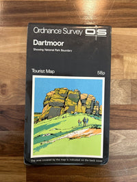 DARTMOOR ORDNANCE SURVEY TOURIST MAP 1975? Exeter Okehampton Plymouth