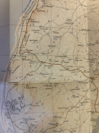 Bryn-crug Wales Ordnance Survey 2 1/2 Inch Map 1:25000 - 1960 Sheet SH60