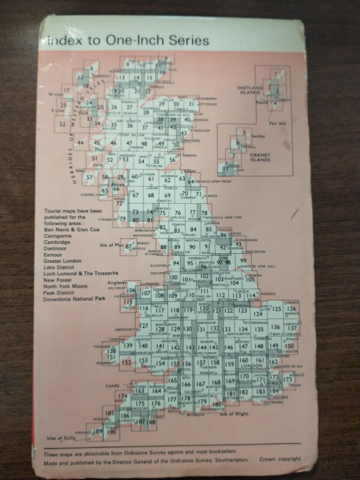 Chester Ordnance Survey Map One Inch 1969 Sheet 109