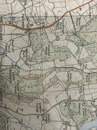 LEDBURY And MUCH MARCLE Pathfinder Ordnance Survey SO63/73 1:25000 1982 Dymock