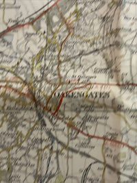 STAFFORD Ordnance Survey Seventh Series Paper One inch 1953 Sheet 119 Cannock