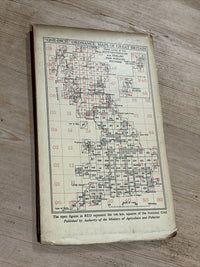 REDCAR & WHITBY Ordnance Survey Paper Map 1947 Sixth Series Sheet 86 Staithes