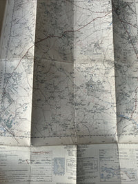 HITCHIN KINGS WALDEN Ordnance Survey CLOTH Sheet 52/12 1:25000 1946 Whitwell