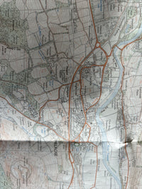 GALASHIELS & MELROSE Pathfinder 461 Ordnance Survey Sheet 1:25000 1989