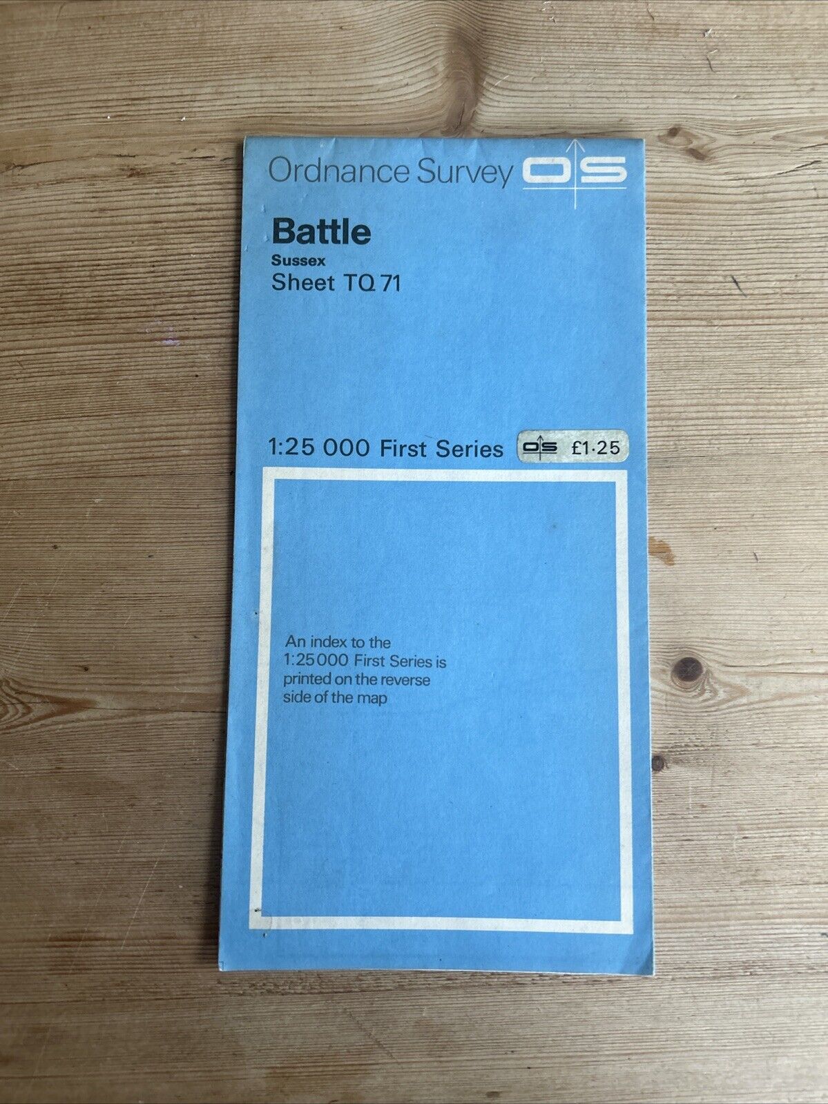 BATTLE Ordnance Survey First Series Sheet TQ71 1:25,000 1965 Crowhurst Catsfield