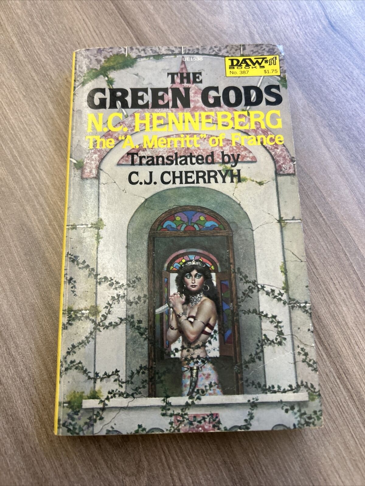 THE GREEN GODS N C Henneberg Fantasy 1980 Daw Books Greenhouse Effect