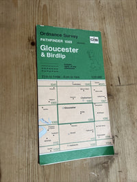 GLOUCESTER and BIRDLIP Pathfinder Ordnance Survey 1:25000 1994 No 1089 Syde