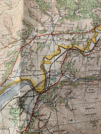 ABERYSTWYTH Wales Ordnance Survey One Inch Map 127 Good Condition 1966