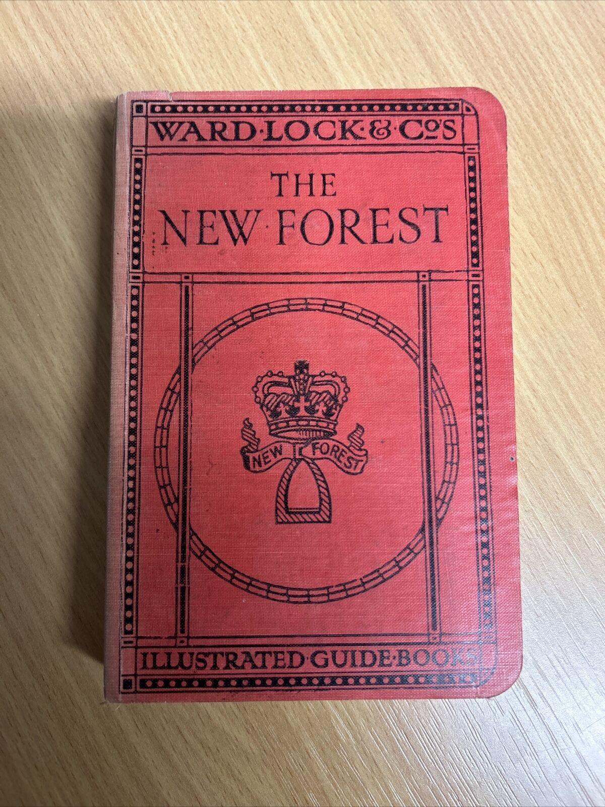 THE NEW FOREST 1960s? Ward Locks Red Guide Hardback Maps Photos Lyndhurst