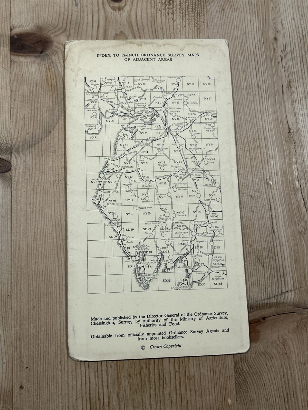 CLIBURN Lowther Park Ordnance Survey Sheet NY52 1:25000 1953 Lake District