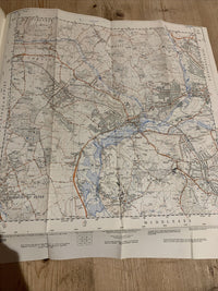 RICKMANSWORTH Ordnance Survey 2 And A Half Inch Map 1:25000 1956 Sheet TQ09