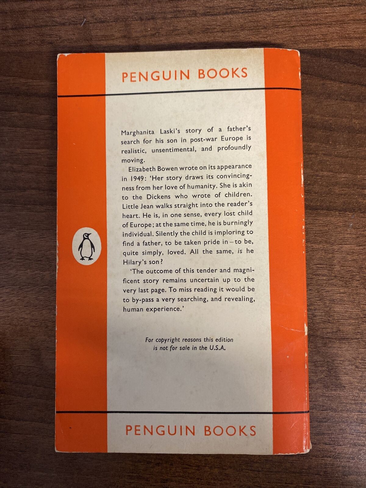 Little Boy Lost – Marghanita Laski Penguin Paperback Books 1961