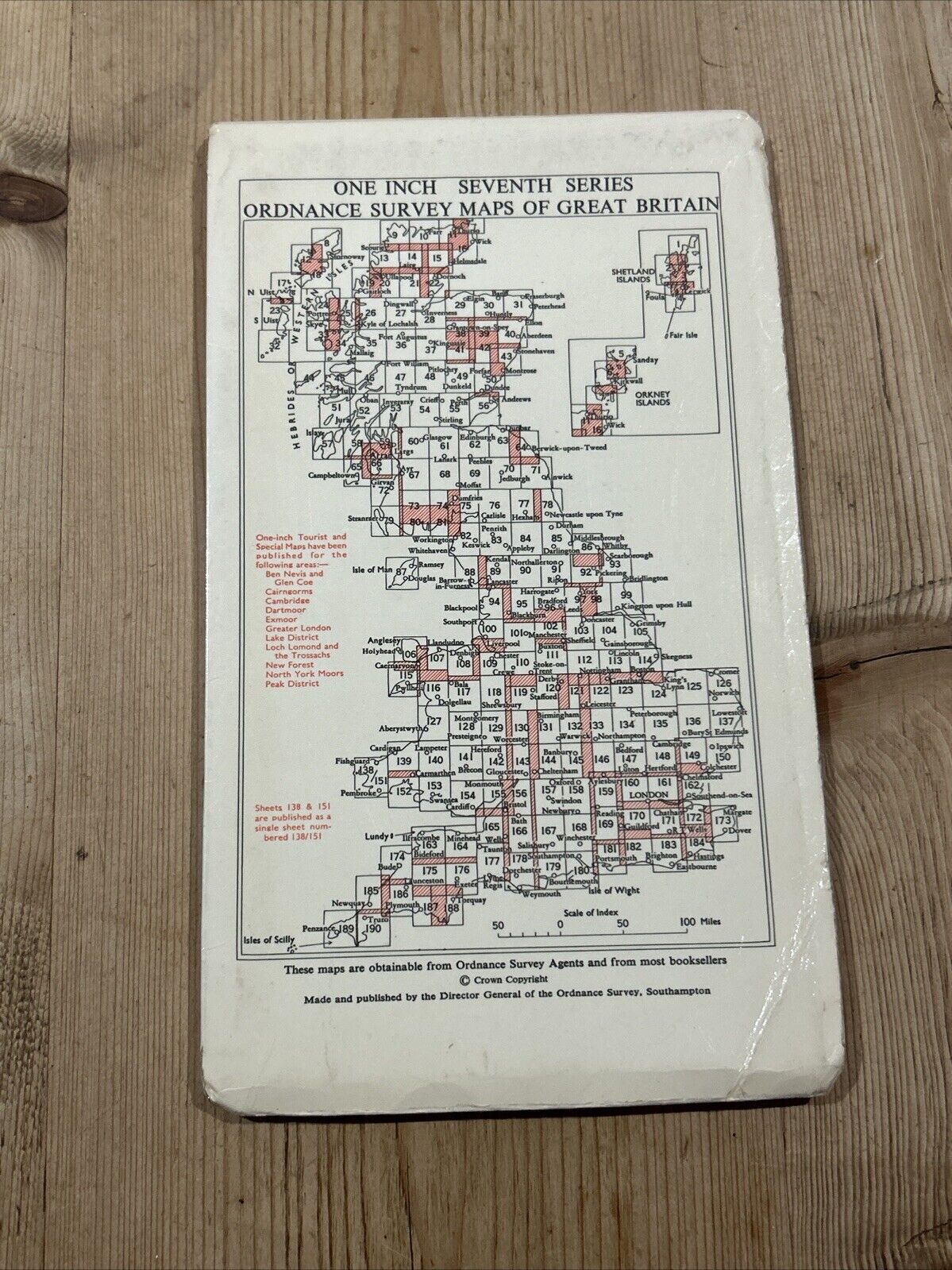 HELMSDALE Ordnance Survey Seventh Series Paper One inch 1958 Sheet 15 Brora