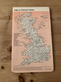 ABERYSTWYTH Wales Ordnance Survey One Inch Map 127 Good Condition 1966