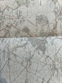 MARLBOROUGH DOWNS Pathfinder Ordnance Survey SU07/17 1:25000 1985 Broad Hinton