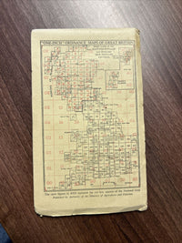 BARNSTABLE Ordnance Survey Sixth Edition Cloth One inch 1946 Sheet 163 Cornwall