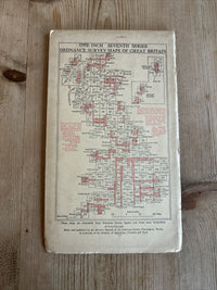 BRIGHTON & WORTHING Ordnance Survey Seventh Series 1-inch 1960 Sheet 182